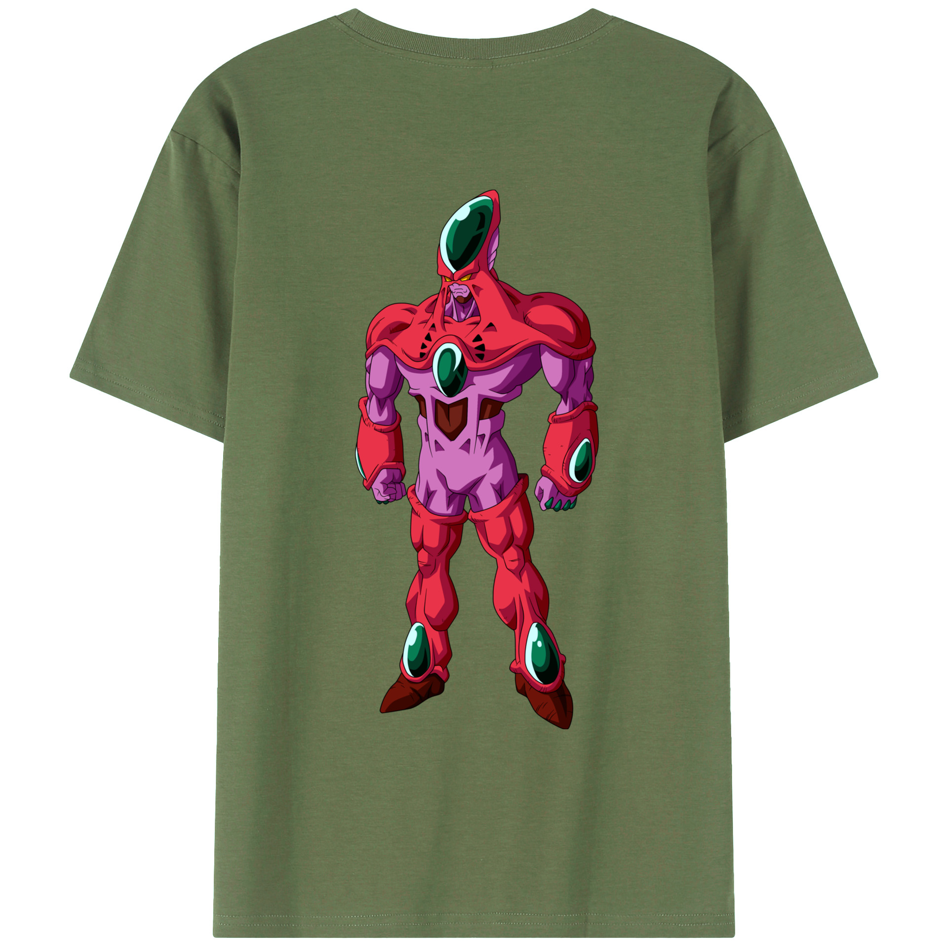 （画像用） ドラゴンボール DRAGON BALL 綿100％ メンズ半袖Tシャツ（バックプリント） 通気性
